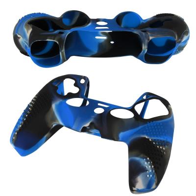 Chine Gel de caoutchouc en silicone personnalisant le revêtement de peau pour la PS5 Dualsense Controller Couleur de camouflage à vendre