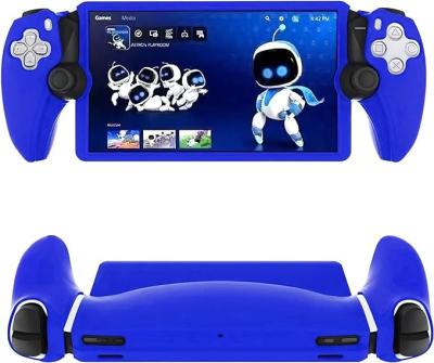 China Soft Protective Skin Case für Playstation Portal Fernbedienung, stoßfeste Anti-Scratch - Blau zu verkaufen