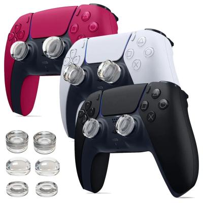 China Universal Crystal Clear Soft Liquid Silicone Duim Grip Caps Voor PS5/ PS4/ PS3/ Switch Pro/Xbox One/Serie X/S Te koop