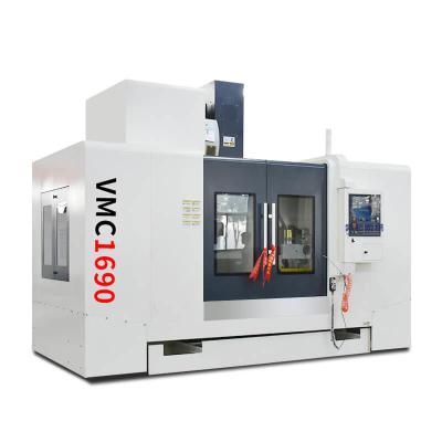 China 3 Achsen-vertikaler Prägemitte CNC, der Hochgeschwindigkeits-VMC Maschine VMC1690 mahlt zu verkaufen