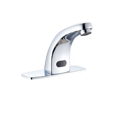 Chine Sound Sense Faucets Faucets Brass Automatic Bathroom Sensor Water Mixer Electric Industrial Basin Faucet à vendre