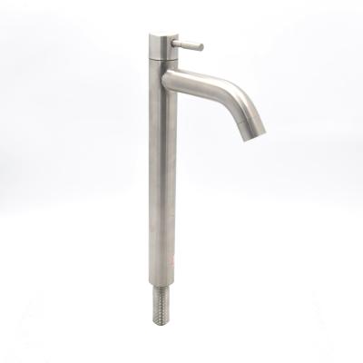 China Modern Single Handle Kitchen Bathroom Sink Factory Supplier Cold Water Single Basin Faucet en venta