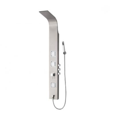 Chine Without Slide Bar Hot Selling Rain Shower Head Luxury Thermostatic Bathroom Stainless Steel Waterfall Shower Panels à vendre