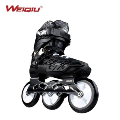 China WEIQIU high-impact adult integrated high-speed tricycle brush street flower street flower skating flat roller stripes for sale