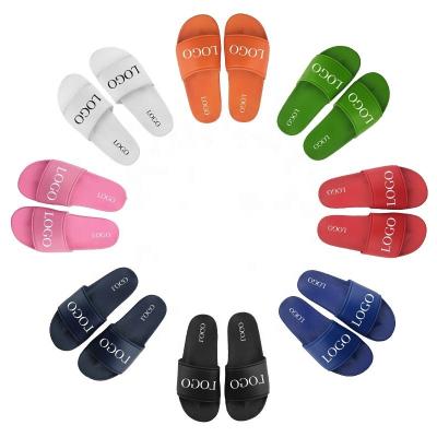 China Designer Sandals Custom Slides, Custom Logo Black Slides Sandal Men, Custom Printed Slippers Fashion Trend Shoes for sale