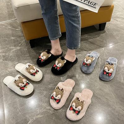 China Winter Lightweight Indoor Super Soft Floor Plush Non-slip Womens And Men's Bedroom Slippers Candy Couples Home Warm Cotton Slips Custom Made for sale