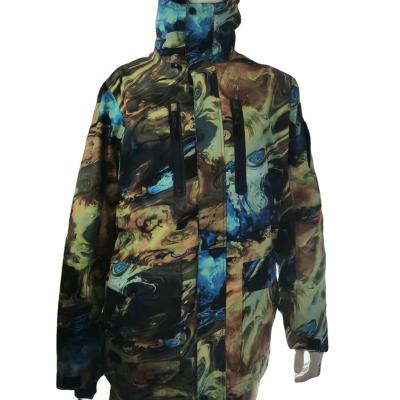 China Warm Men's Casual Waterproof OEM Anti-UV Ski Hiking Wear Jacket Keep Customized Anti Hood Logo Style Ski Clothes for sale