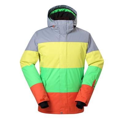 China Breathable Winter Ski Jackets Men Warmth Outdoor Snowboard Jackets Waterproof for sale