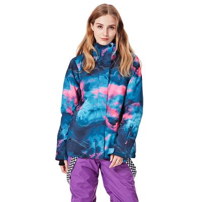 China Coat Snowboarding Skiing Waterproof Windproof Snow Jacket Women Ski Jacket Winter Warm Outdoor Breathable Sports Clothing for sale