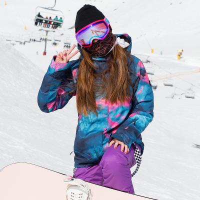 China Outdoor Sport Breathable Warm Clothing Winter Women Jacket Snow Windproof Skiing Snowboarding Coat for sale