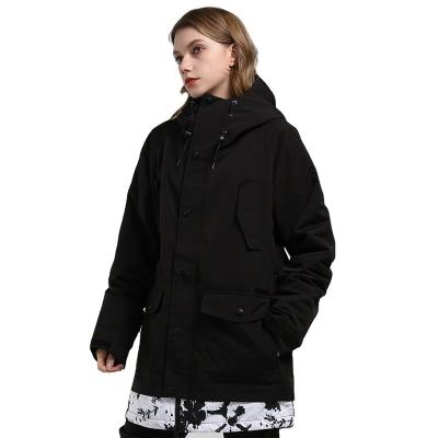 China Wholesale Plus Size And Custom Made Men's Women's Winter Snow Windproof Warm Jacket Panel Snowboarding Waterproof Jacket Double for sale