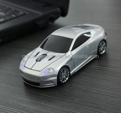 China Cool Racing Car Wireless Optical Wireless Mouse Car Shape Mouse 2.4GHz Sports Car Shaped Mouse For Computer for sale