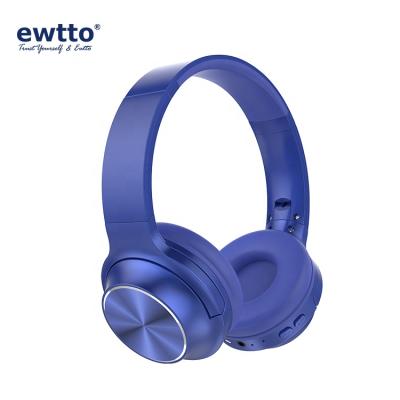 China Ewtto Comfortable Hot Selling Bloototh Wireless Earbuds IPX4 Waterproof Earbuds Noise Cancel Headset ET-A4827B for sale