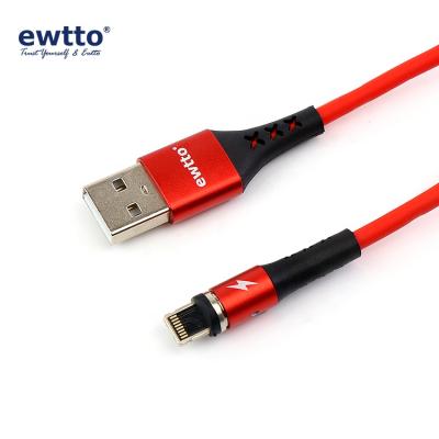 China Multi Function Data Transfer Cable ewtto 3.8A Fast Charging Cable For I Phones ET-E4340i USB Magnetic Charging Cable With Box Packed for sale