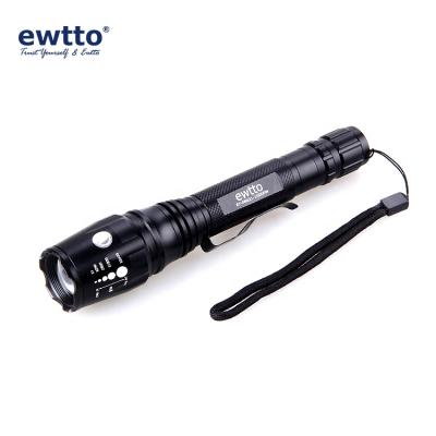 China ewtto Powerful Igniting Flashlight Strong Flashlight High Power Outdoor Portable Long Shoot For Fishing Climbing for sale