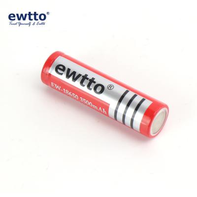 China Powerful ewtto EW-18650 lighting lithium battery for sale