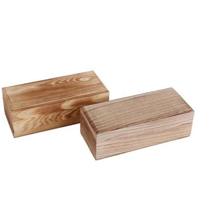 China Folk Art Natual Bamboo Wood Storage Box As Presend Gift Packaging Container Casket Laser Beam Printing Custom Logo for sale