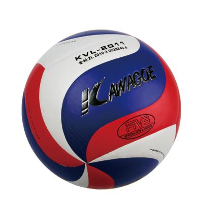 China PU Customized Molten Training Logo Cheap Soft Touch Microfiber PU Volleyball for sale