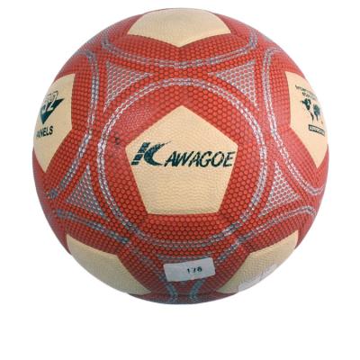 China PU/PVC Customized Promotional High Quality Adhesive Laminated Thermal Match Professional Footballs for sale