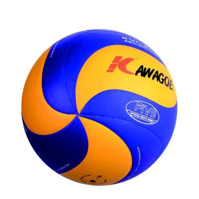 China Sporty Soft PVC Leather Machine Sewn Official All Kinds Of Volleyball Balls for sale