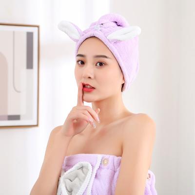 China QUICK DRY Custom Made Terry Hair Wrap Towel Women Bath Wrap Spa Towel Hair Towel Terry Hair Towel for sale