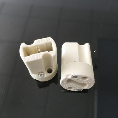 China Screw VDE Approved G9 Ceramic Lamp Holder For Halogen Lamps /spotlight for sale