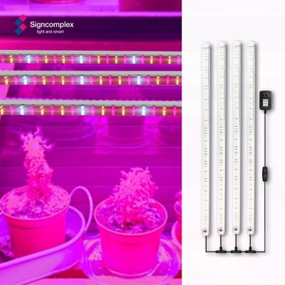 China Seed Seeding Led Full Spectrum Indoor Garden Hanger Diy Cheap Waterproof Smd2835 Shenzhen Factory Small Grow Light Strip With Stand for sale