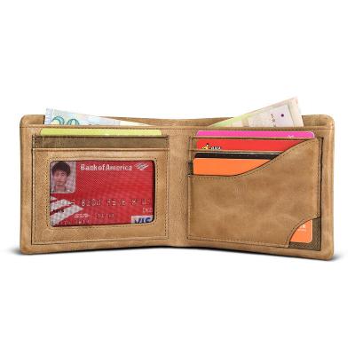 China RFID NO HOT LINE genuine leather wallet for men sublimation leather wallets for sale