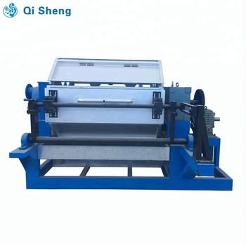 China Fast Speed Small Egg Tray Making Machine With Drying System 10 Tons Weight for sale