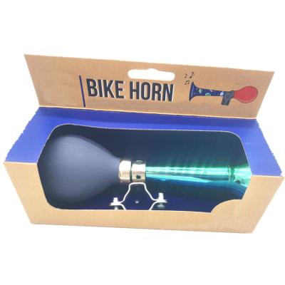 China Europe Logo Snail Custom Color Bicycle Air Horn Retro Galvanized Electronic Bicycle Bell Horn Horn For Bicycle for sale