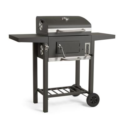 China Height Adjustable In Common Home Use Durable BBQ Offset Smoker Cart Charcoal BBQ Grill Smoker BBQ Grill for sale