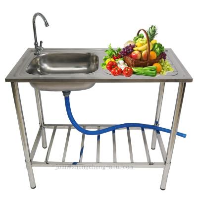 China With Faucet Outdoor Indoor Stainless Steel Kitchen Sinks With Faucet for sale