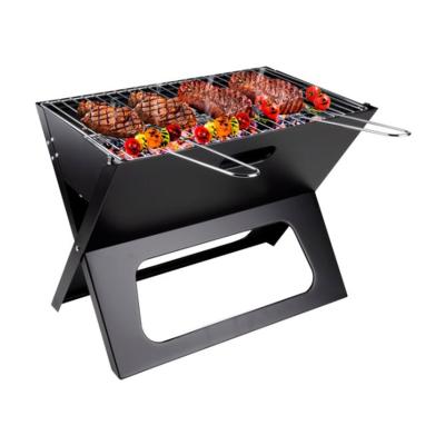 China Portable Folding BBQ Grill X-Shape Adjustable Height BBQ Grills for sale