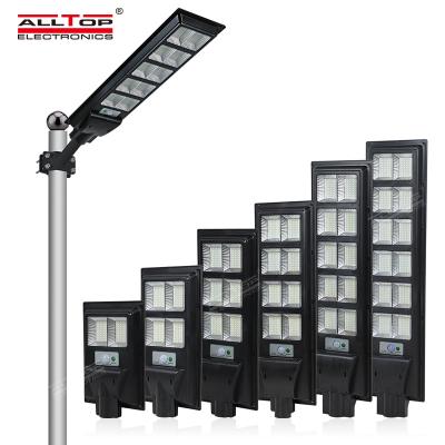 China ROAD ALLTOP IP65 SMD Waterproof ABS 50w 100w 150w 200w 250w 300w Outdoor Road All In One Solar LED Street Light for sale