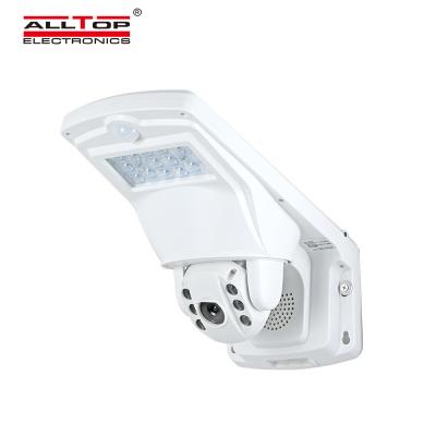 China ALLTOP Siren Built-in High Quality Ip65 ABS Waterproof Mini 3w 12w Wifi Wireless Outdoor Street Light With CCTV Camera for sale