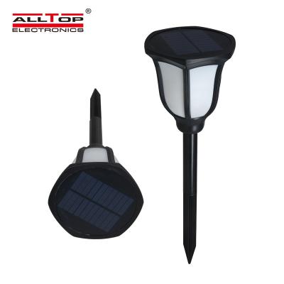 China Outdoor Garden High Brightness 2w Garden Led Solar Torch Light for sale