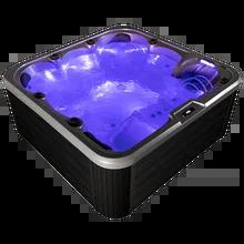 China Medio hundido Simple Moderno 8 Personas SPA Jacuzzi En Mármol Blanco en venta