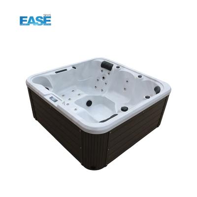 China Banheira de hidromassagem pessoal de 5 pessoas com sistema Balboa e cobertura para mergulho e relaxamento interno / externo à venda