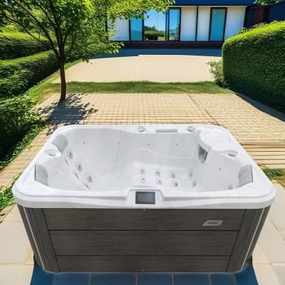 China Banheira de banho exterior acrílica de boa qualidade hidromassagem piscina spa piscina sauna banheira de hidromassagem à venda