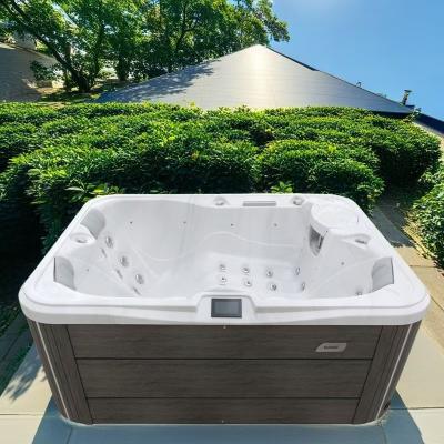 China Factory Wholesale Acrylic Outdoor Indoor Massage Soaking Bathtub Hydro Hot Tub Spa Pool for sale