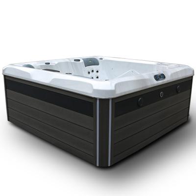 China Aromatherapy Massage Jets Whirlpool Outdoor Spa Hot Tub 5 Person Jacuzzier Spa Tub for sale