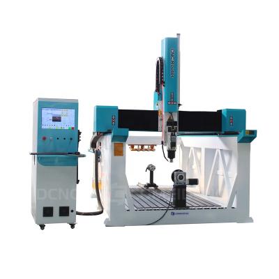 China Foam Aluminum rmwood PVC ENV Acrylic Mold Making Machine 4 Axis ATC CNC Router 1325 3D Router for sale