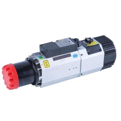 China HQD 9kw 24000rpm ISO 30 ATC Spindle Motor Woodworking Milling Air Cooled Auto Change GDL70-24Z/9.0 for sale