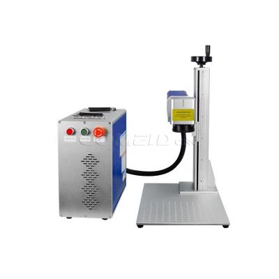 China Portable Mini Fiber Laser Raycus 20w Fiber Laser Marking Machine for sale