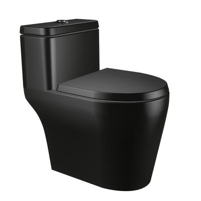 China Modern Cheap Bathroom One Piece Bathroom Double-Flow Style Creamic Color Toilet for sale