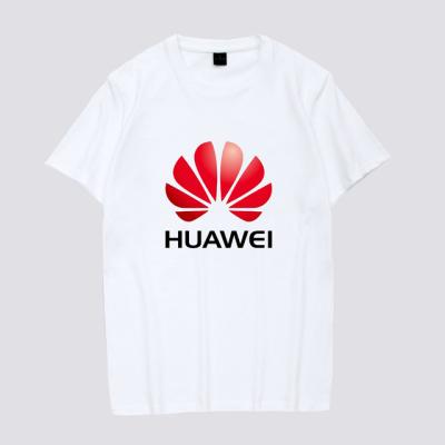 China Custom Anti-Wrinkle Mens Cotton T-shirt 100% White T-shirt With Logo Printing Cheap Wholesale Elastic Blank T-shirt Design for sale