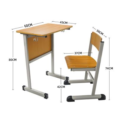 China Eco-Friendly Manufacturers Wholesale Student Furniture Sets School Desks And Simple Chairs Classroom Table And Chair Set For Student for sale