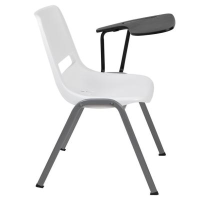 China Customization School Furniture Contemporary Free Plastic School Chairs With Arm Study Chair For Home Office for sale