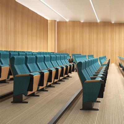 China Modern Factory Customized Auditorium School Lecture Hall Factory Customized Lecture Hall Seating Chairs for sale