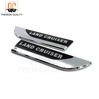 China Morden Small One Luxury High Quality Universal Fender Badge For Land Cruiser LC200 FJ200 for sale